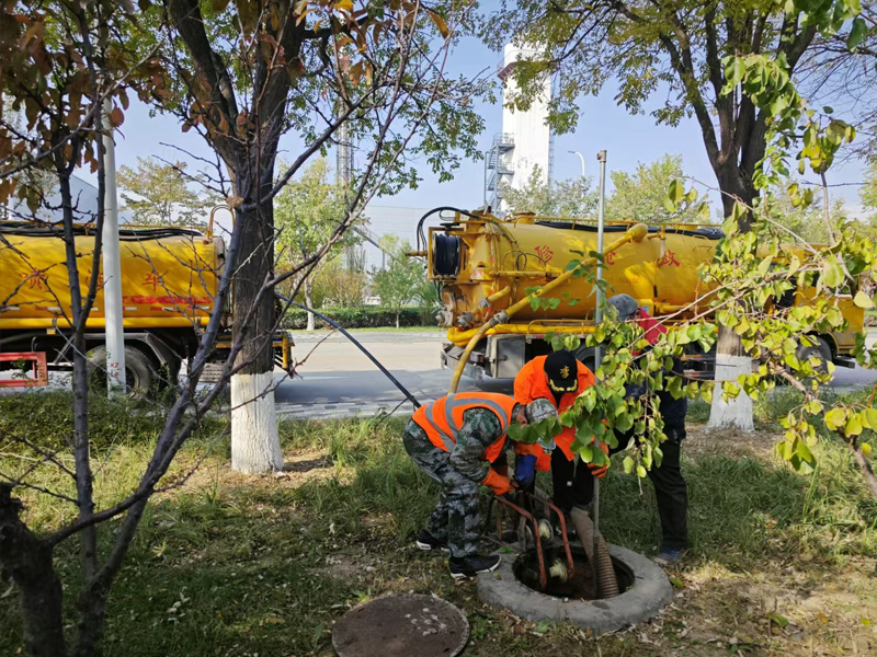 挹江门厂区管道清洗